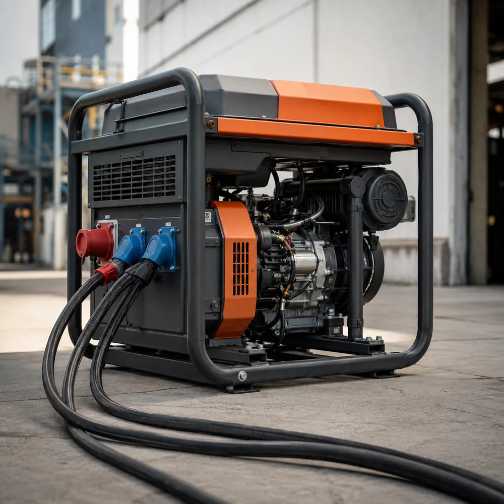 Generator trifazat VOLTRA G-8000T - imagine 2